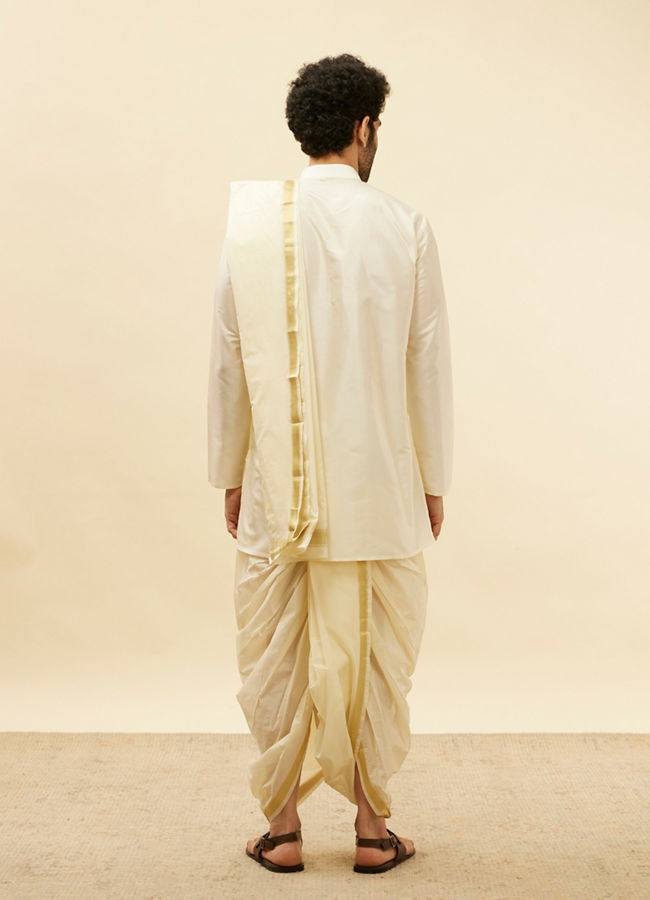 Dhoti sherwani manyavar sale